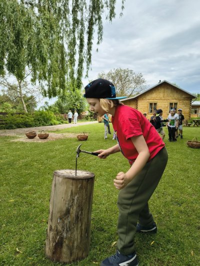 Z cyklu Turystyczne Wojsławice - przedszkole Arka